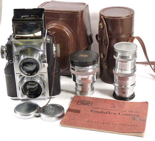 Zeiss ikon contaflex tlr - contaflex, mit