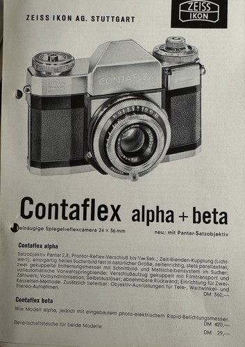 A0448 zeiss ikon - #a0448-zeiss, contaflex