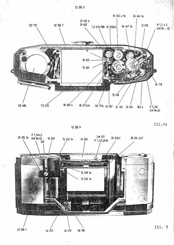 Seltene contaflex iii iv - contaflex,