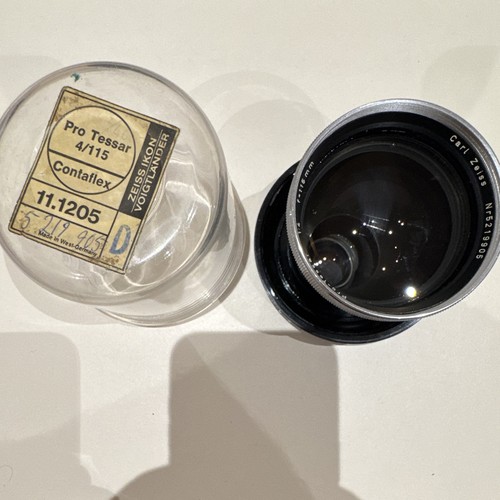 Carl zeiss pro - tessar, 4/115